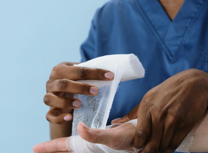 Medical treatment following a serious collision injury